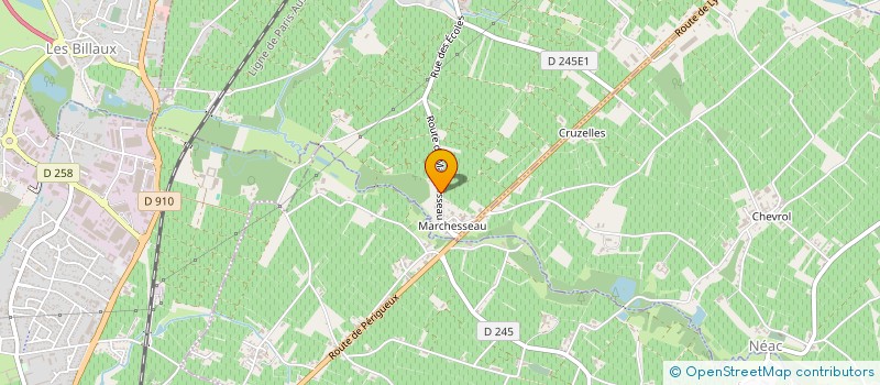 localisation de l'entreprise MONSIEUR ALAIN DUPONT  LALANDE-DE-POMEROL