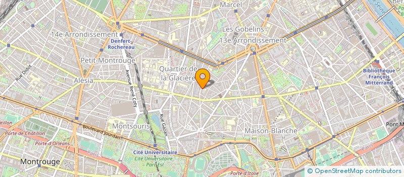 localisation de l'entreprise MONSIEUR ALAIN DUPRE à PARIS
