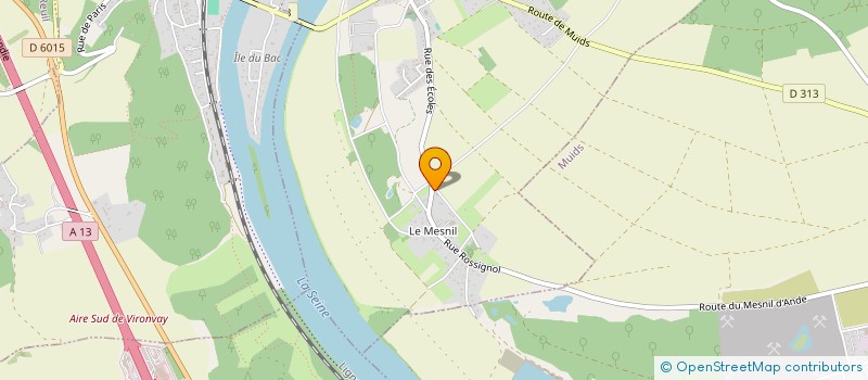 localisation de l'entreprise MONSIEUR ALAIN DUPUIS  ANDE