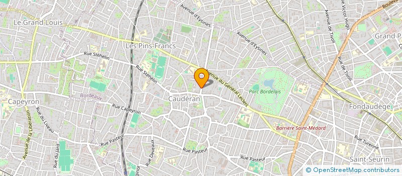 localisation de l'entreprise MONSIEUR ALAIN DUPUY à BORDEAUX
