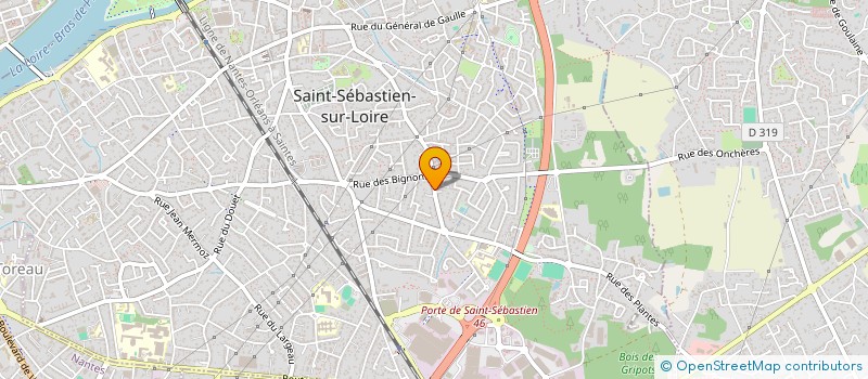 localisation de l'entreprise MONSIEUR ALAIN DURAND  SAINT-SEBASTIEN-SUR-LOIRE