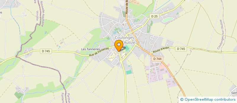 localisation de l'entreprise MONSIEUR ALAIN DURAND à FAYE-SUR-ARDIN