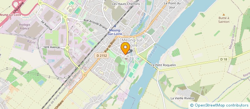 localisation de l'entreprise MONSIEUR ALAIN DURAND à MEUNG-SUR-LOIRE
