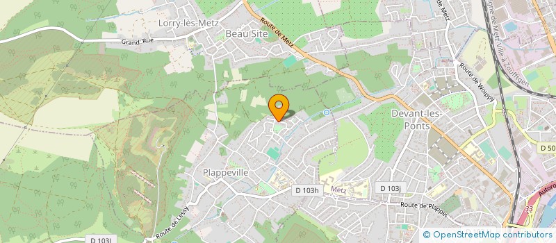 localisation de l'entreprise MONSIEUR ALAIN DURBAN  PLAPPEVILLE