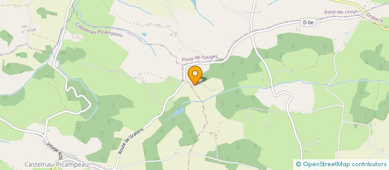 localisation de l'entreprise MONSIEUR ALAIN DUTECH  LE FOUSSERET