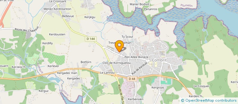 localisation de l'entreprise MONSIEUR ALAIN DUTEIL  COMBRIT