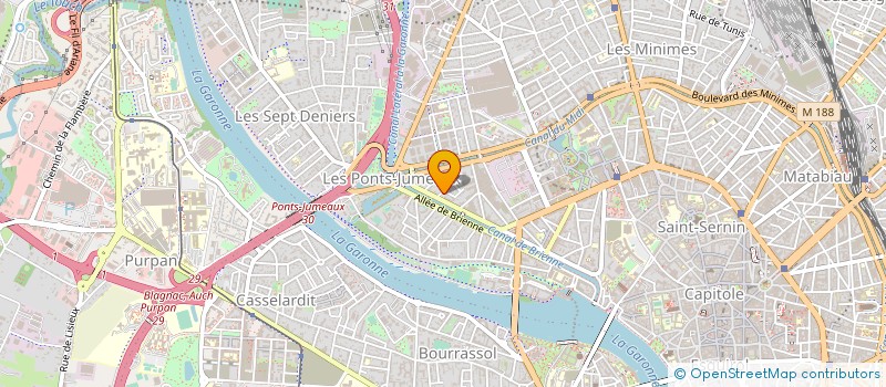 localisation de l'entreprise MONSIEUR ALAIN DUTEMPS à TOULOUSE