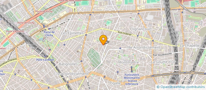 localisation de l'entreprise MONSIEUR ALAIN DUTERTRE  PARIS