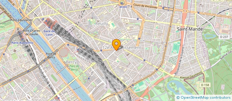 localisation de l'entreprise MONSIEUR ALAIN DUTOURNIER  PARIS