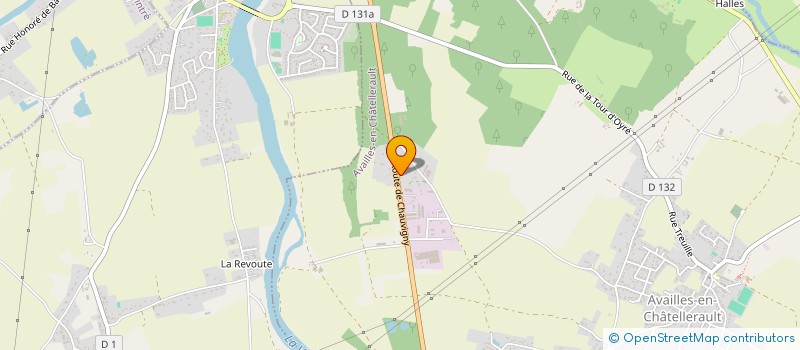 localisation de l'entreprise MONSIEUR ALAIN DUVERGER  AVAILLES-EN-CHATELLERAULT