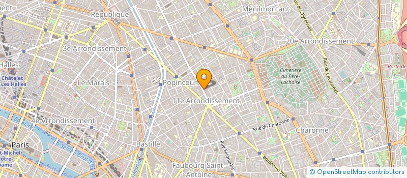 localisation de l'entreprise MONSIEUR ALAIN DUVERNE  PARIS