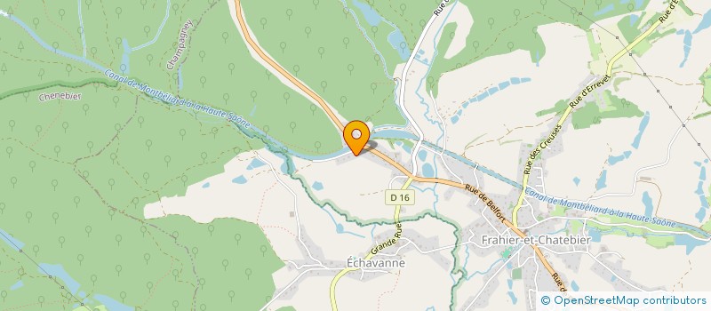 localisation de l'entreprise MONSIEUR ALAIN ECKENSCHWILLER  FRAHIER-ET-CHATEBIER