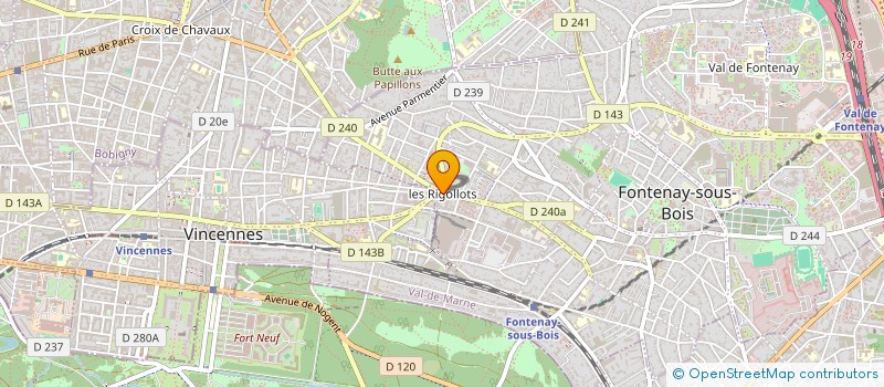 localisation de l'entreprise MONSIEUR ALAIN ELBAZ à FONTENAY-SOUS-BOIS