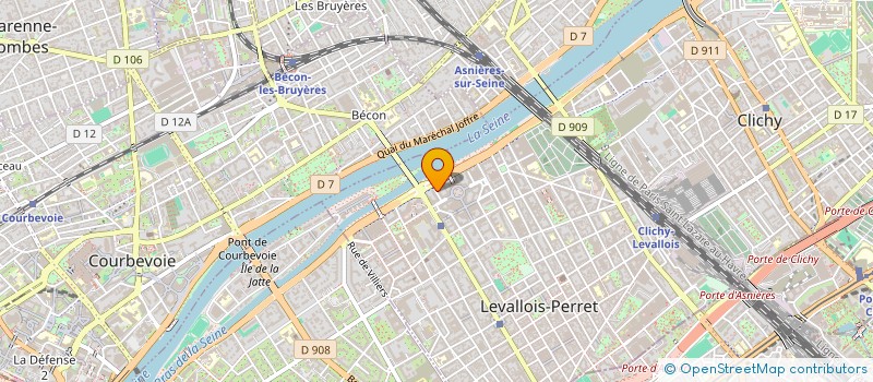 localisation de l'entreprise MONSIEUR ALAIN ELBAZ à LEVALLOIS-PERRET