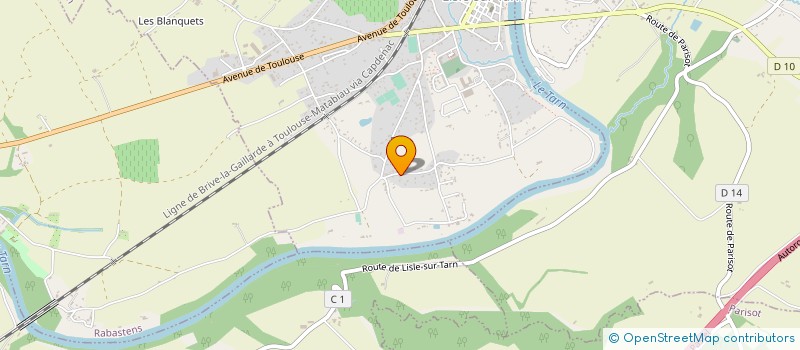 localisation de l'entreprise MONSIEUR ALAIN EMBIALET à LISLE-SUR-TARN