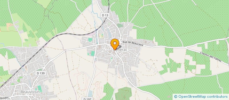 localisation de l'entreprise MONSIEUR ALAIN EMERY à GENERAC