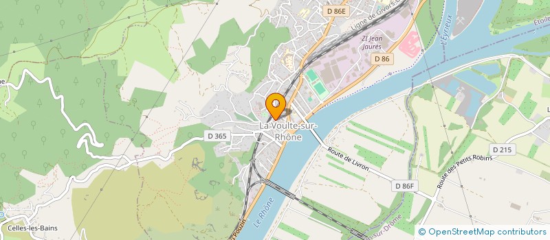 localisation de l'entreprise MONSIEUR ALAIN EMILE BIRY à LA VOULTE-SUR-RHONE