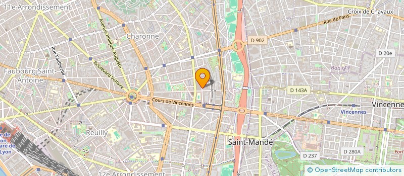 localisation de l'entreprise MONSIEUR ALAIN EMSELLEM  PARIS