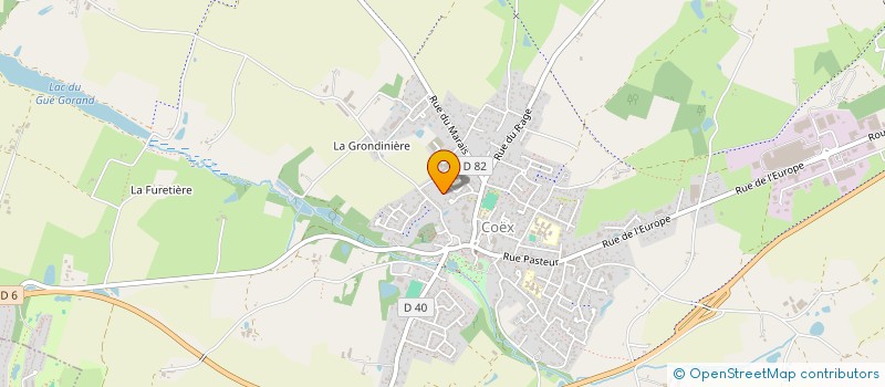 localisation de l'entreprise MONSIEUR ALAIN EPIARD  COEX