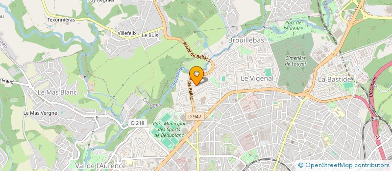 localisation de l'entreprise MONSIEUR ALAIN ESCURE à LIMOGES