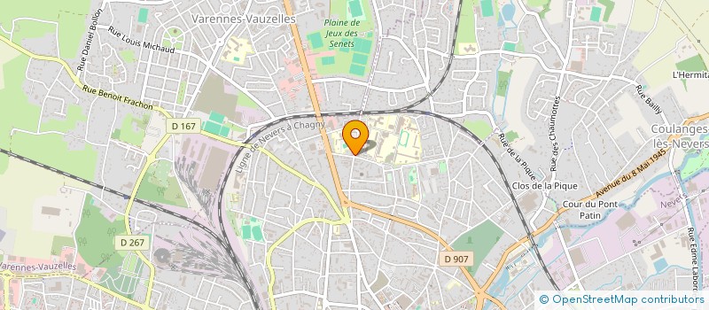 localisation de l'entreprise MONSIEUR ALAIN ESKICI à NEVERS