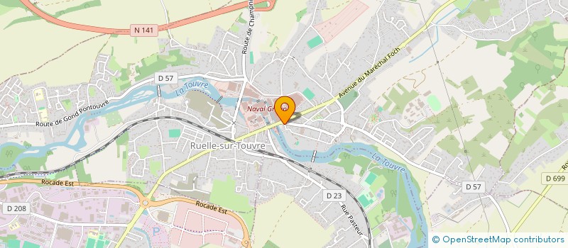 localisation de l'entreprise MONSIEUR ALAIN ESPINASSE à RUELLE-SUR-TOUVRE
