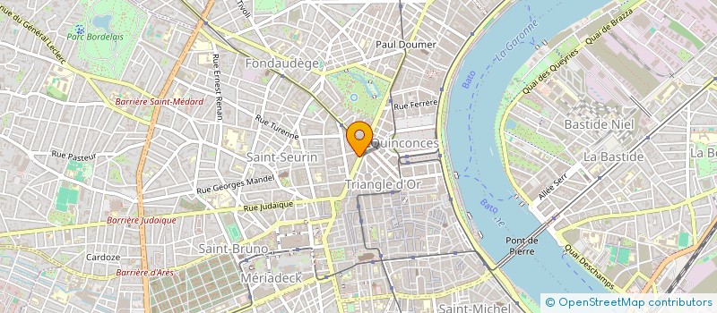 localisation de l'entreprise MONSIEUR ALAIN ESPINOSA  BORDEAUX