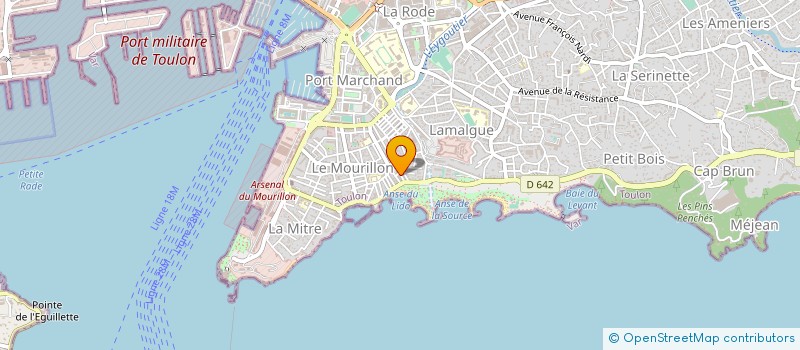 localisation de l'entreprise MONSIEUR ALAIN ESPOSITO  TOULON