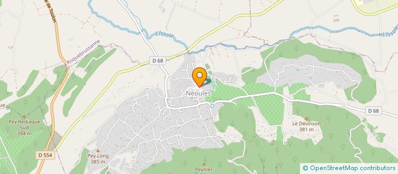 localisation de l'entreprise MONSIEUR ALAIN ESTIVAL  NEOULES