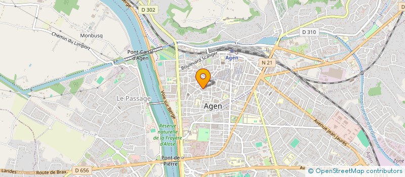localisation de l'entreprise MONSIEUR ALAIN ETCHEPARE à AGEN