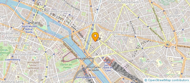 localisation de l'entreprise MONSIEUR ALAIN ETLIN  PARIS