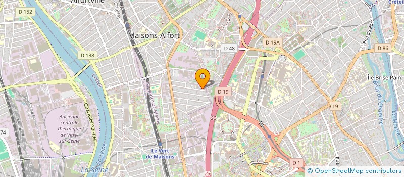 localisation de l'entreprise MONSIEUR ALAIN ETOILE  MAISONS-ALFORT