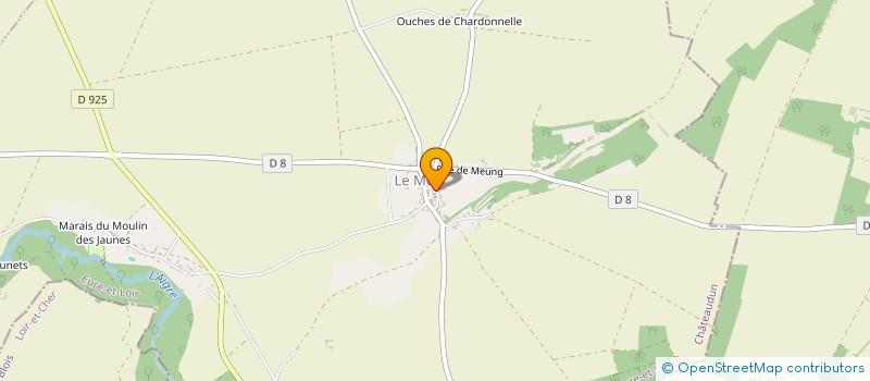 localisation de l'entreprise MONSIEUR ALAIN FAGOT à CLOYES-LES-TROIS-RIVIERES