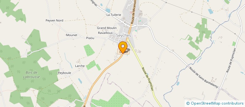 localisation de l'entreprise MONSIEUR ALAIN FAIRON  SEYCHES