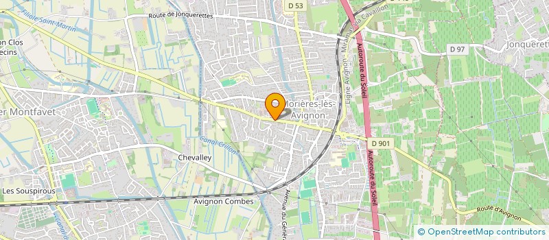 localisation de l'entreprise MONSIEUR ALAIN FAKHREDDINE  MORIERES-LES-AVIGNON