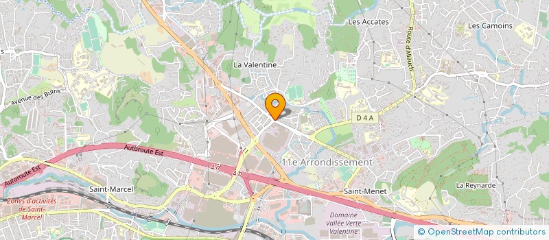 localisation de l'entreprise MONSIEUR ALAIN FALZEI à MARSEILLE