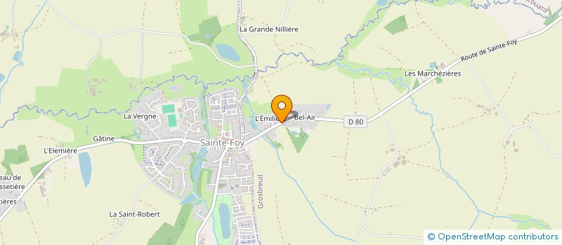 localisation de l'entreprise MONSIEUR ALAIN FANIC à GROSBREUIL