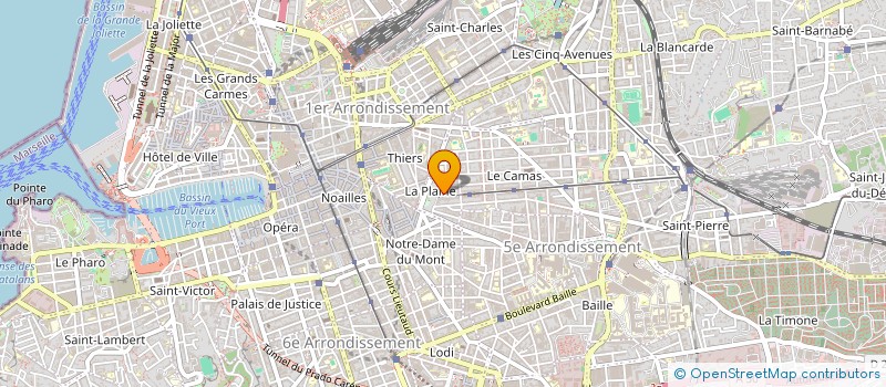 localisation de l'entreprise MONSIEUR ALAIN FARGIER à MARSEILLE