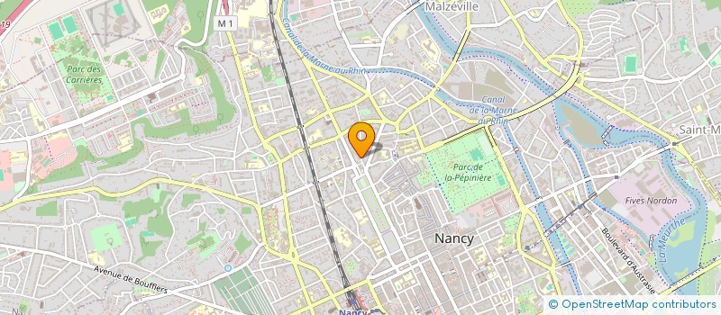 localisation de l'entreprise MONSIEUR ALAIN FARON  NANCY