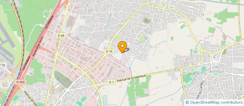 localisation de l'entreprise MONSIEUR ALAIN FARRE  PIA