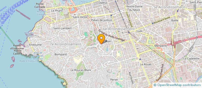 localisation de l'entreprise MONSIEUR ALAIN FARRUGIA à MARSEILLE