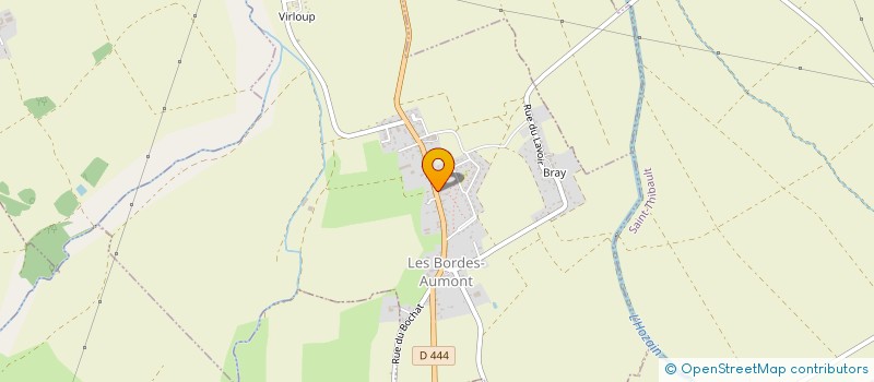 localisation de l'entreprise MONSIEUR ALAIN FARRUGIA  LES BORDES-AUMONT