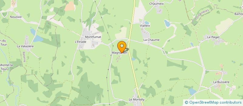 localisation de l'entreprise MONSIEUR ALAIN FAUCONNET  ROUGNAT