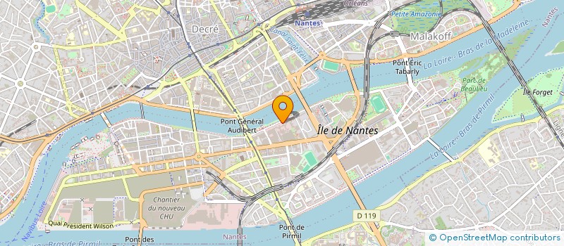 localisation de l'entreprise MONSIEUR ALAIN FAUQUEUX  NANTES