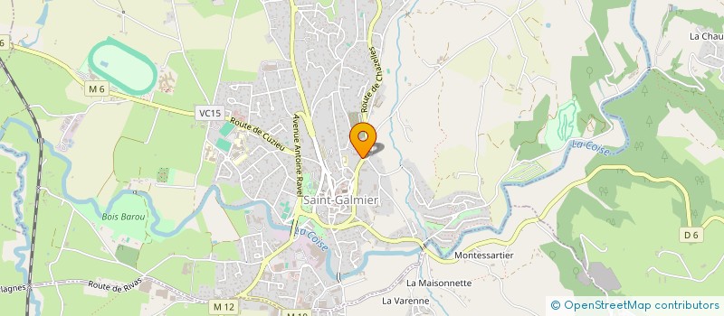 localisation de l'entreprise MONSIEUR ALAIN FAURE à CUZIEU