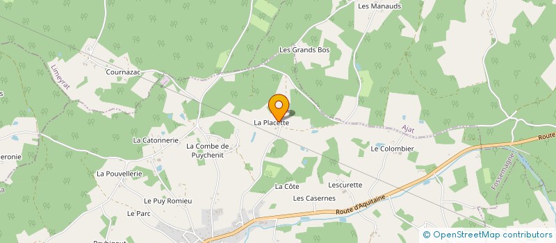 localisation de l'entreprise MONSIEUR ALAIN FAURE  LIMEYRAT