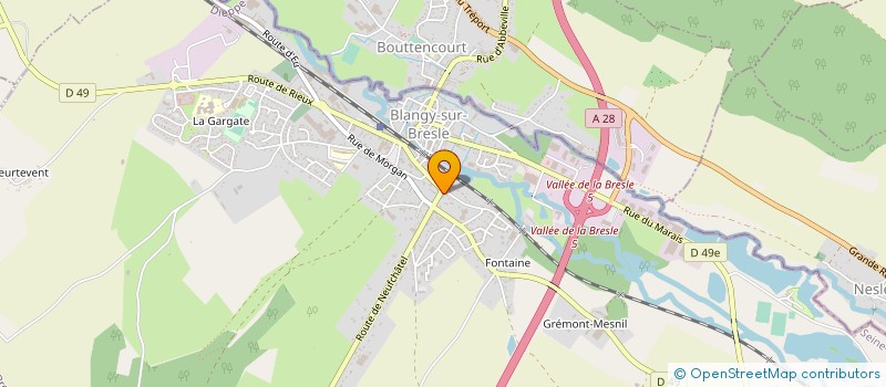 localisation de l'entreprise MONSIEUR ALAIN FAUVEL à BLANGY-SUR-BRESLE