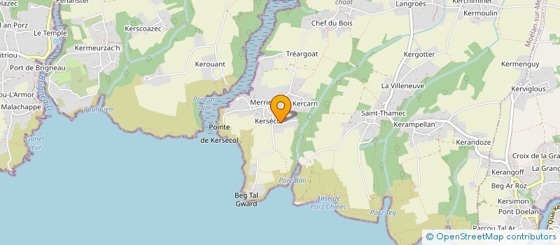 localisation de l'entreprise MONSIEUR ALAIN FAVENNEC à MOELAN-SUR-MER