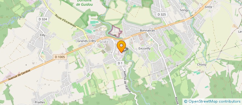 localisation de l'entreprise MONSIEUR ALAIN FAVRE à SCIEZ