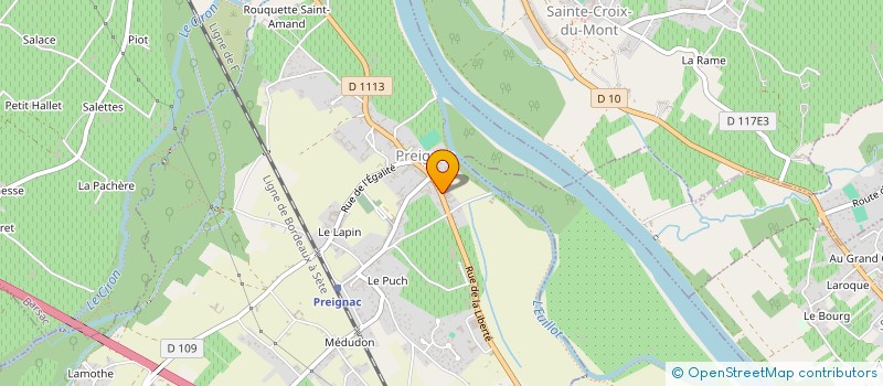 localisation de l'entreprise MONSIEUR ALAIN FAYE à PREIGNAC